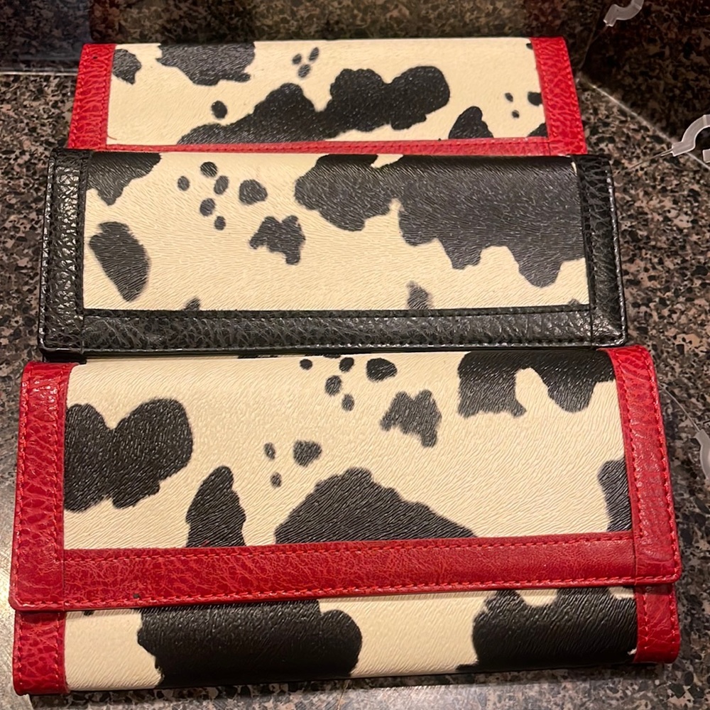 Set of 3 cowgirl wallets. Buy these three and gift them for special occasions .